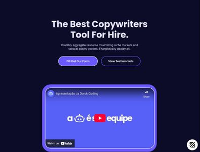 Video Sales Page